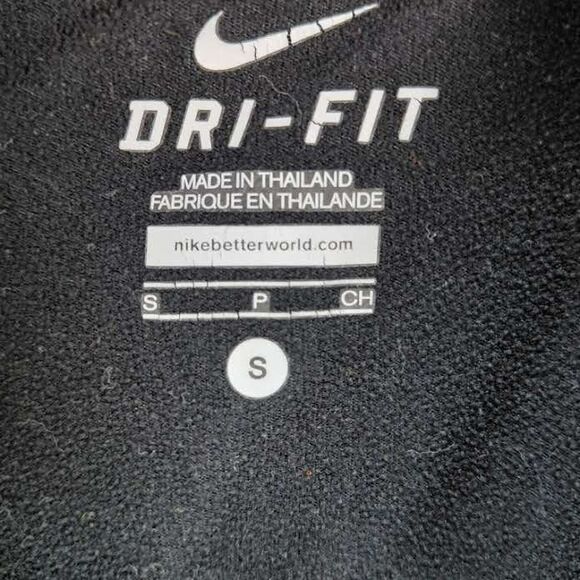 Nike Running Club Joggers Sweatpants Men Small Black Ankle Zip Pocket Reflective - Picture 13 of 15